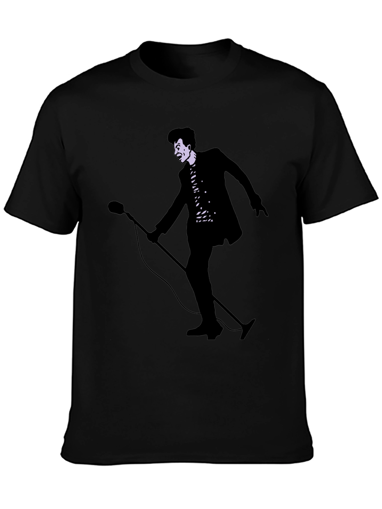 Retro Singer Graphic Tee - Classic Style!