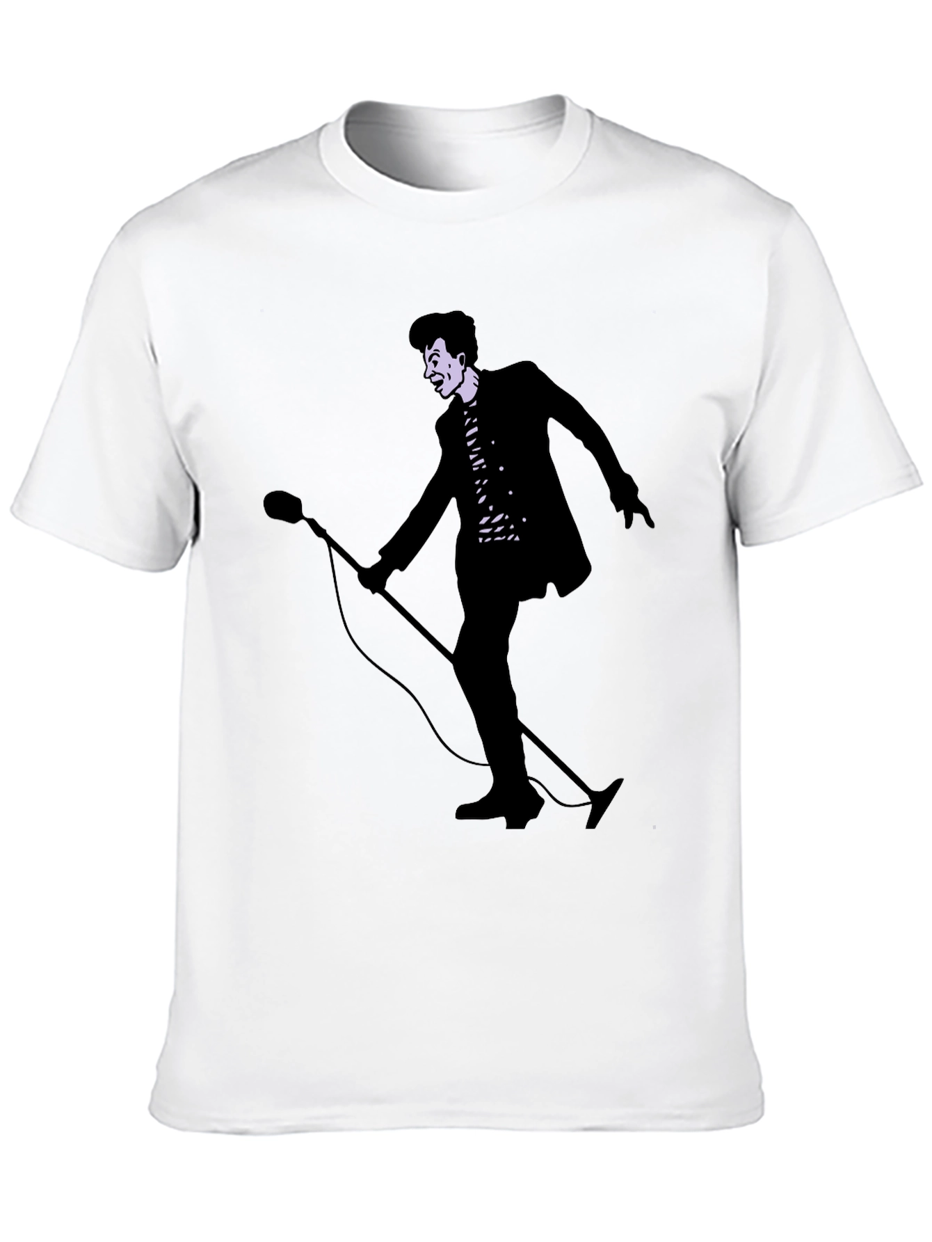 Retro Singer Graphic Tee - Classic Style!