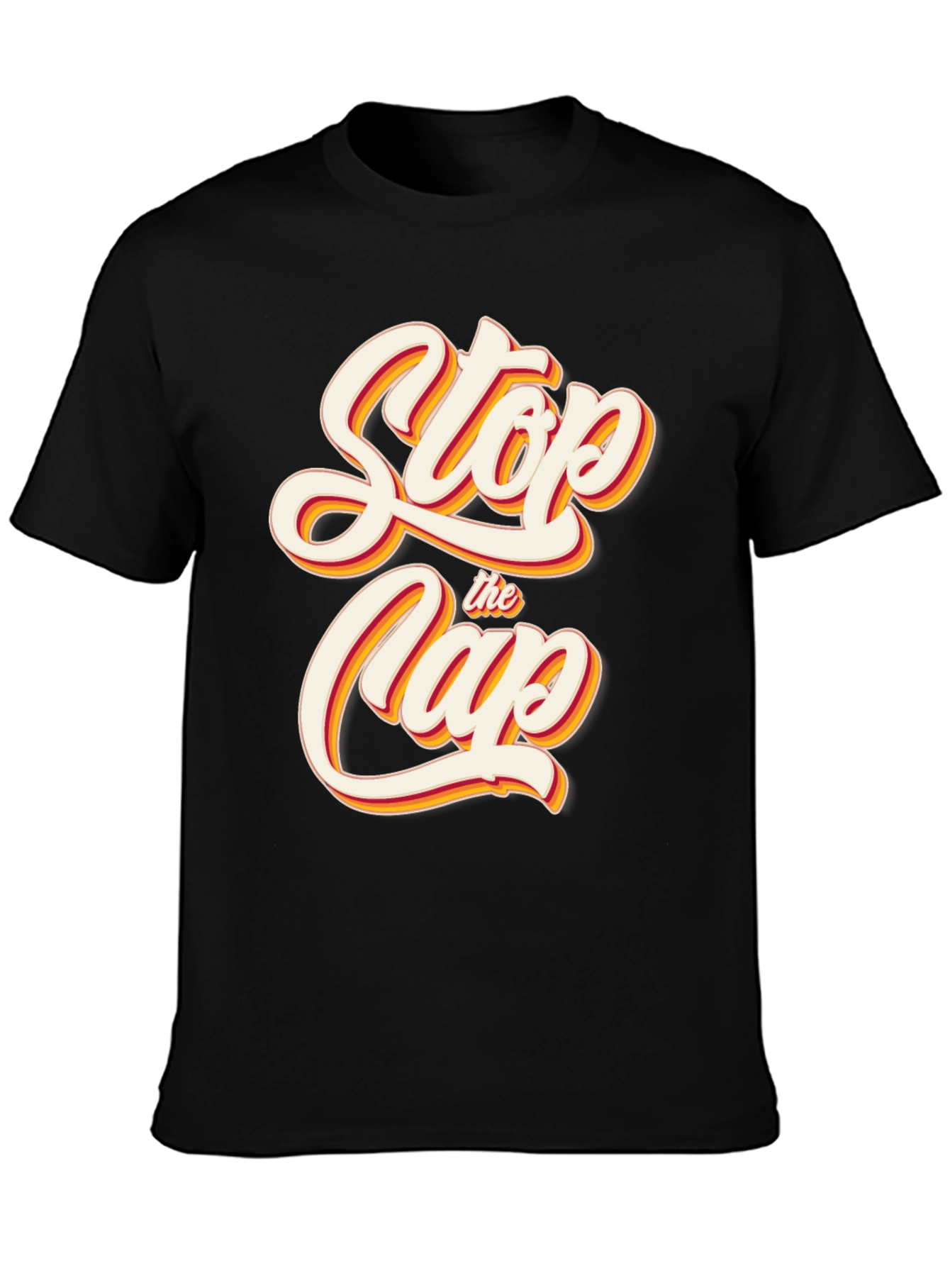 Stop the Clap Graphic T-Shirt - Retro Style