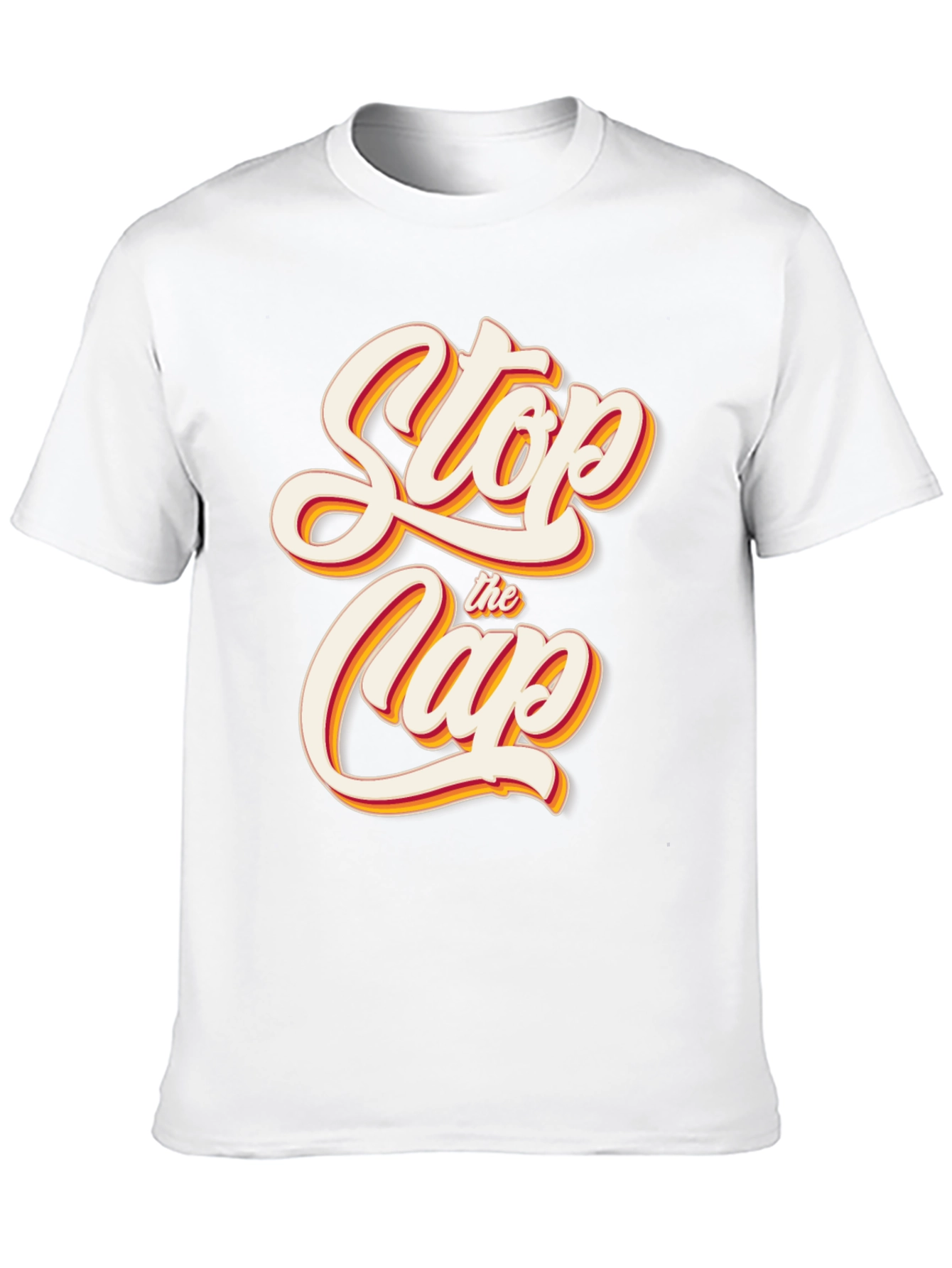Stop the Clap Graphic T-Shirt - Retro Style