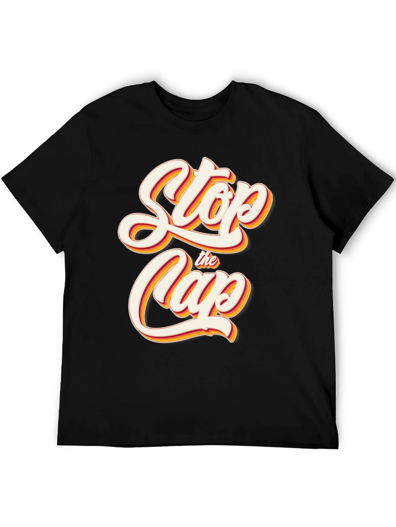 Stop the Clap Graphic T-Shirt - Retro Style