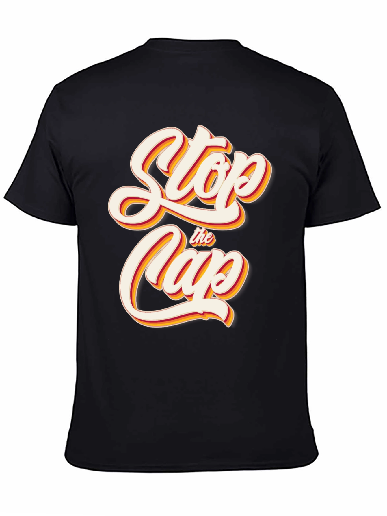 Stop the Clap Graphic T-Shirt - Retro Style