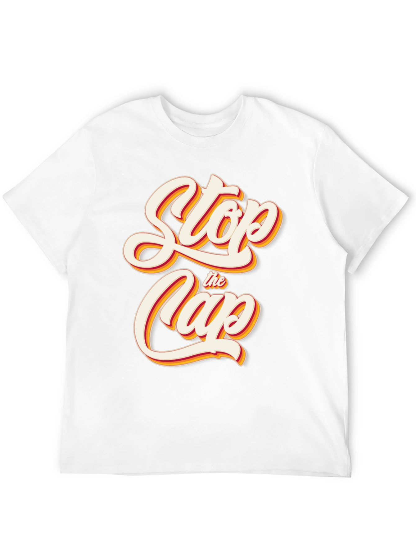Stop the Clap Graphic T-Shirt - Retro Style