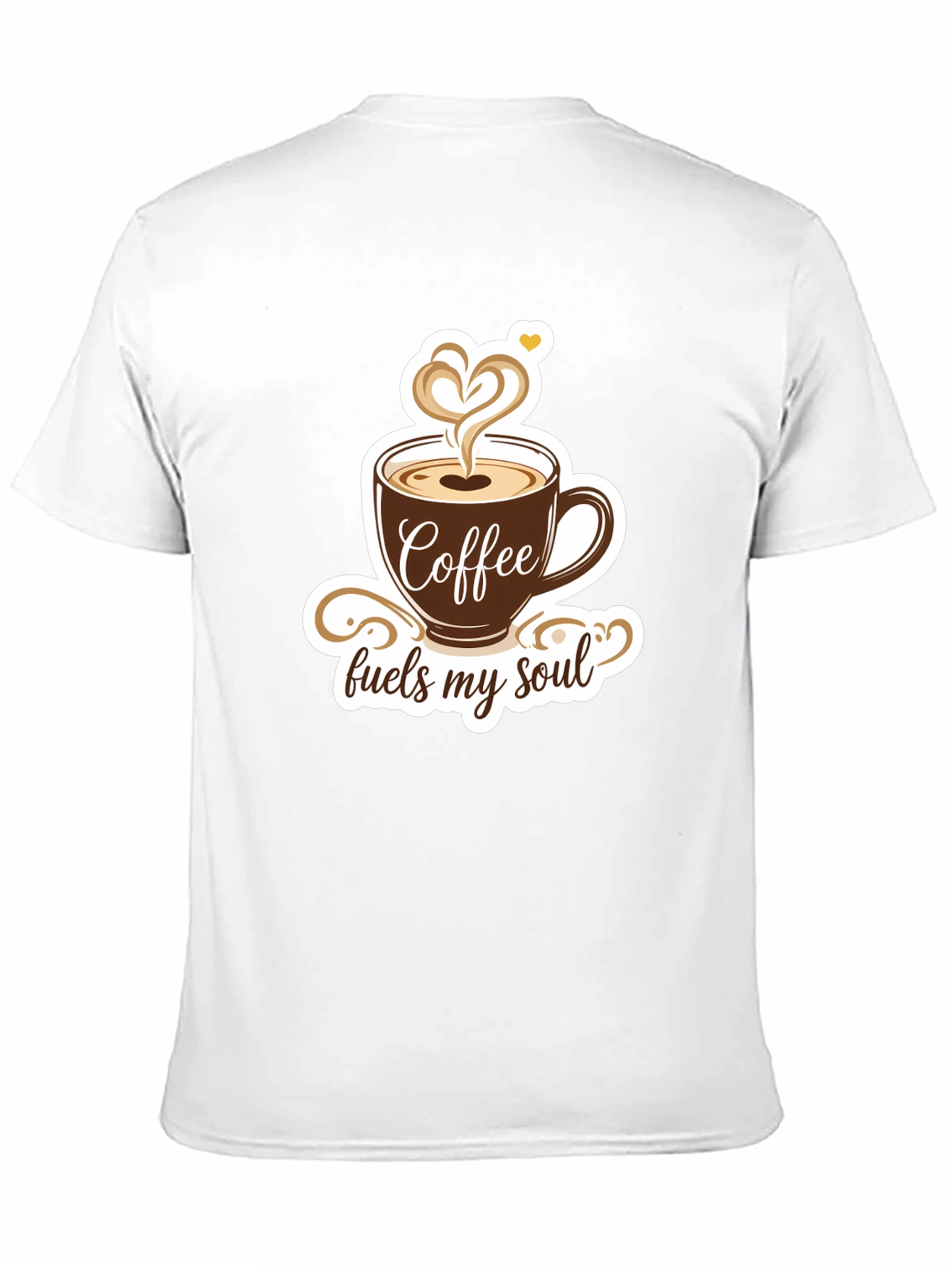 Coffee Fuels My Soul Graphic T-Shirt