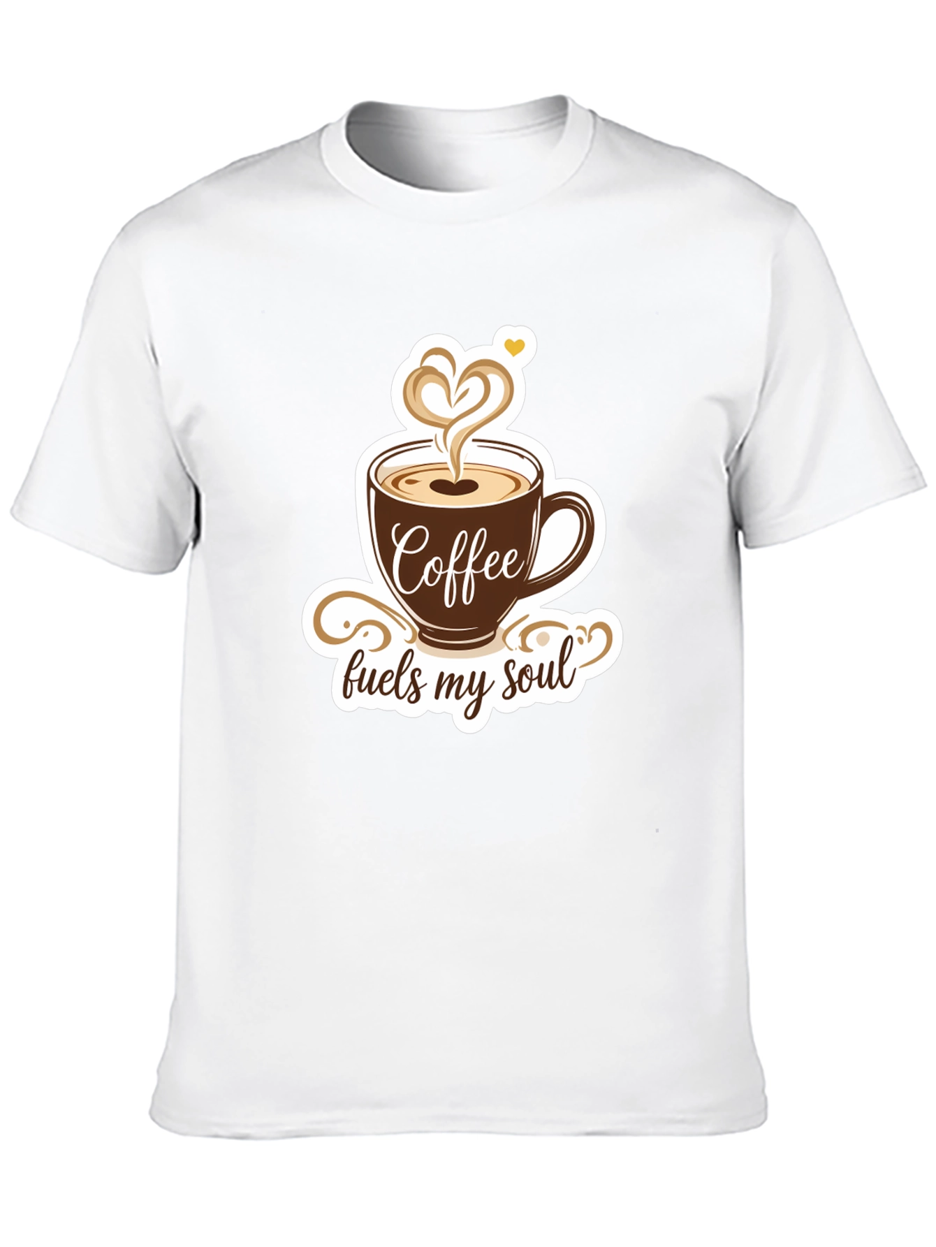Coffee Fuels My Soul Graphic T-Shirt