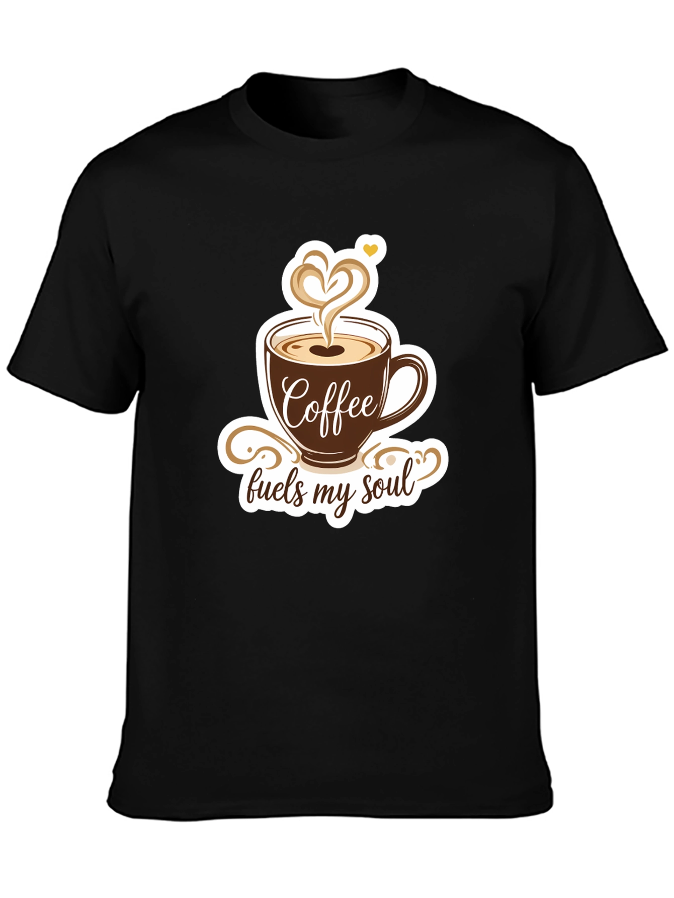 Coffee Fuels My Soul Graphic T-Shirt
