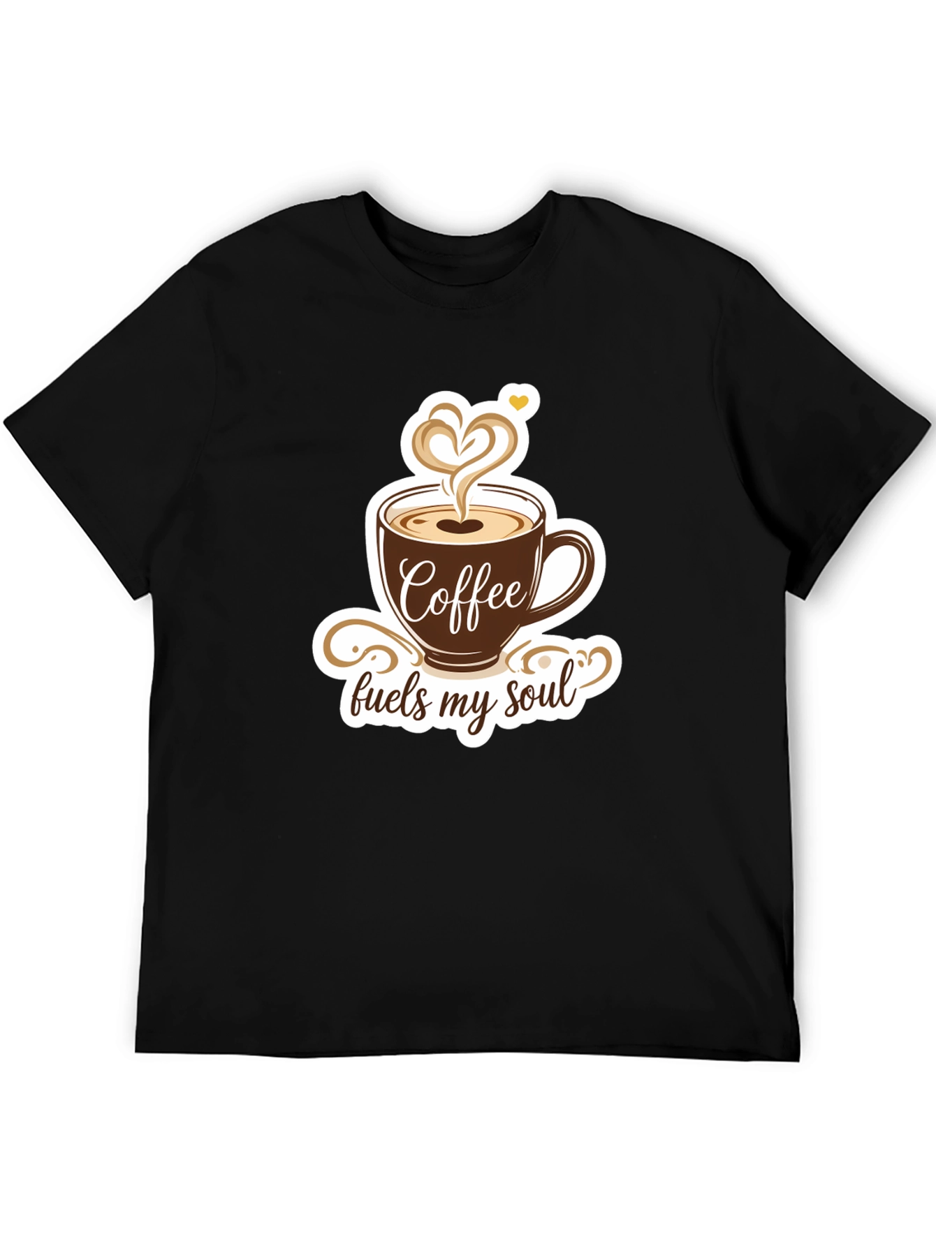 Coffee Fuels My Soul Graphic T-Shirt