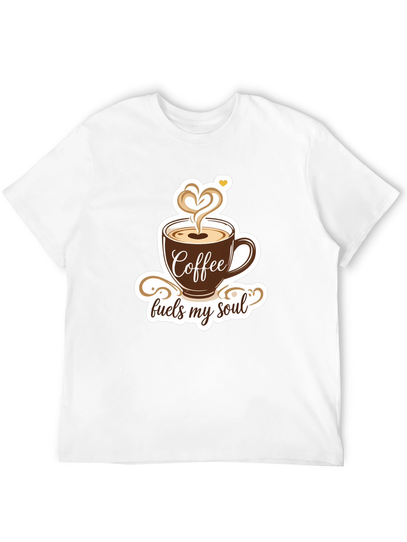 Coffee Fuels My Soul Graphic T-Shirt