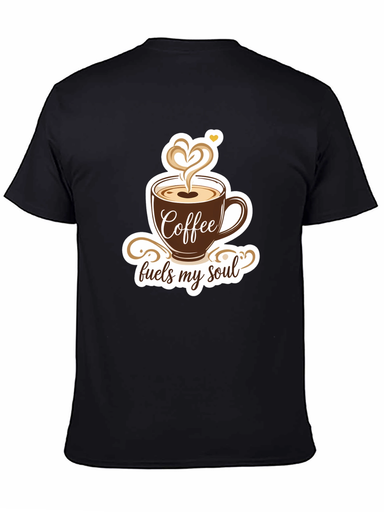 Coffee Fuels My Soul Graphic T-Shirt
