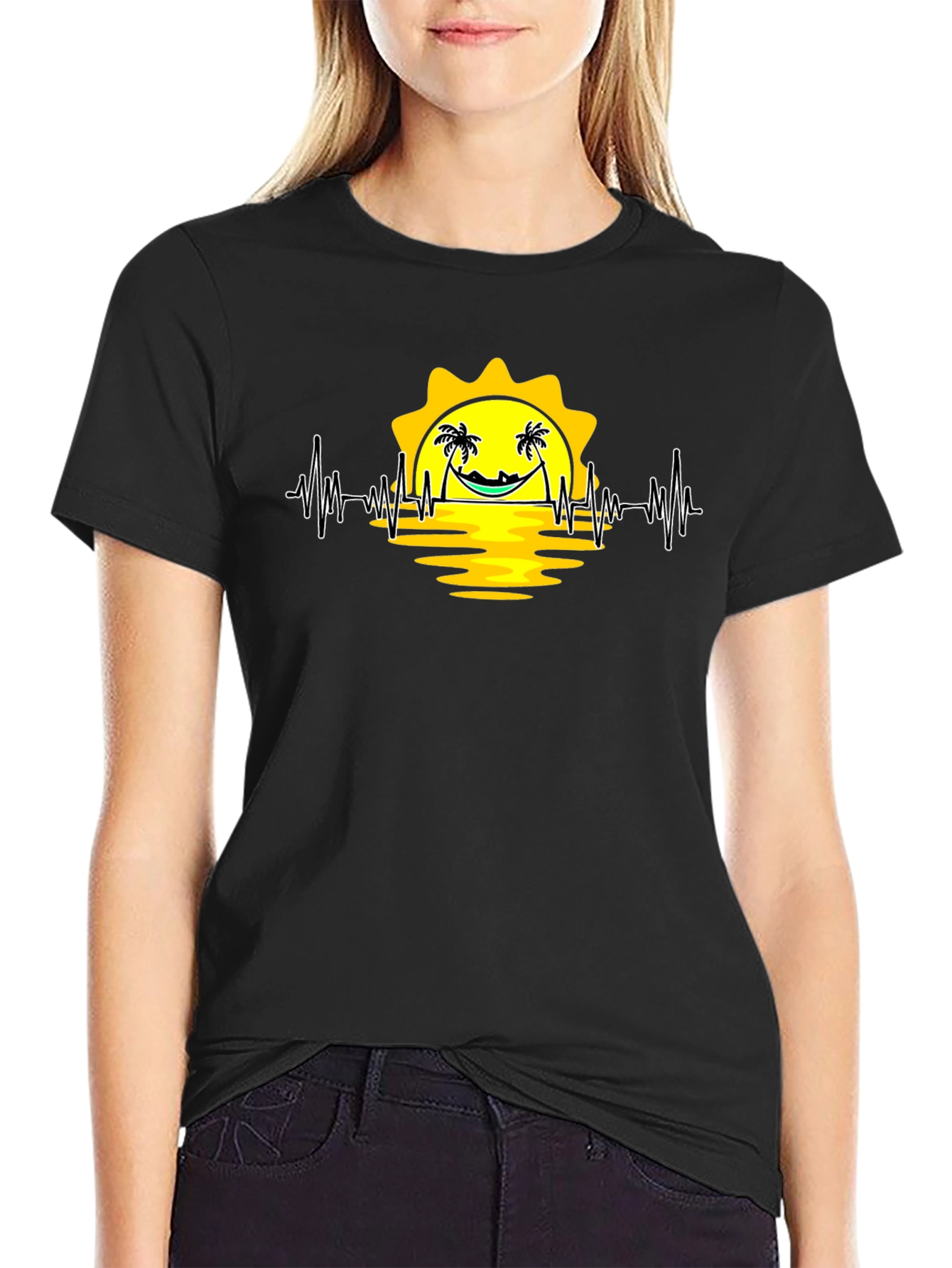 Relaxing Beach Vibe Graphic Tee