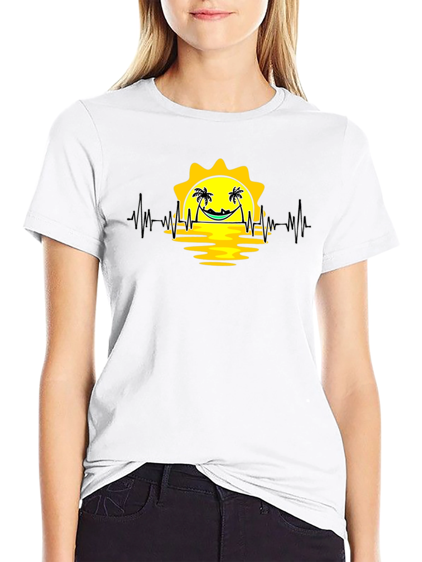 Relaxing Beach Vibe Graphic Tee
