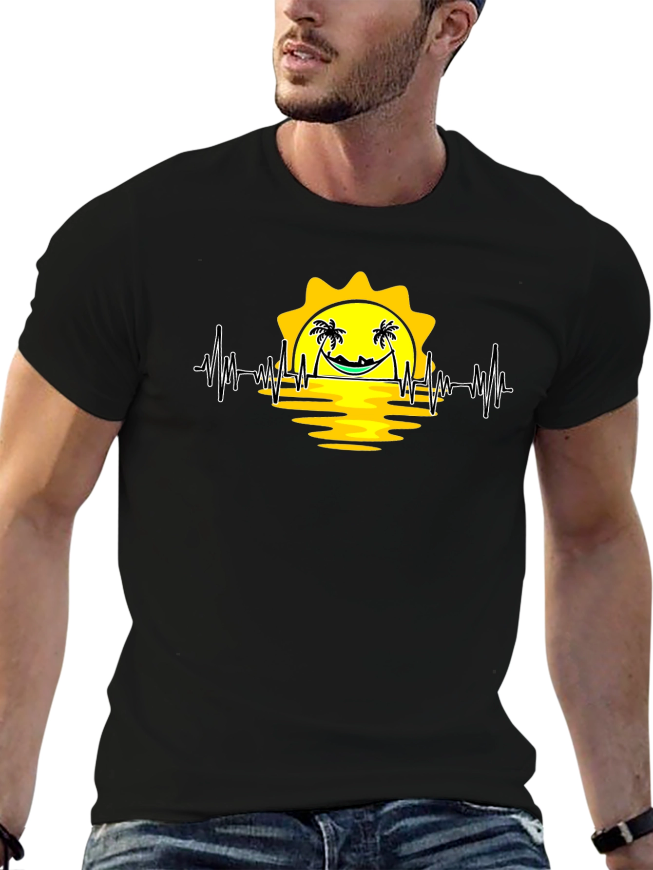 Relaxing Beach Vibe Graphic Tee