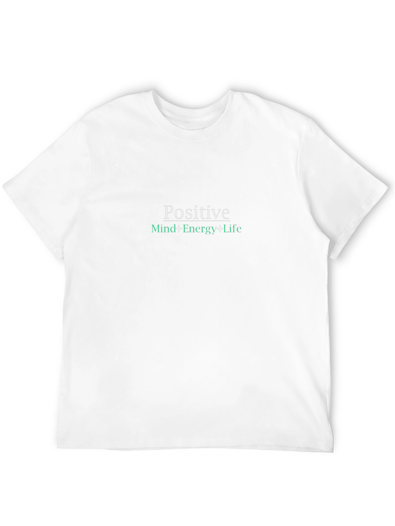 Positive Mind Energy Life Graphic Tee