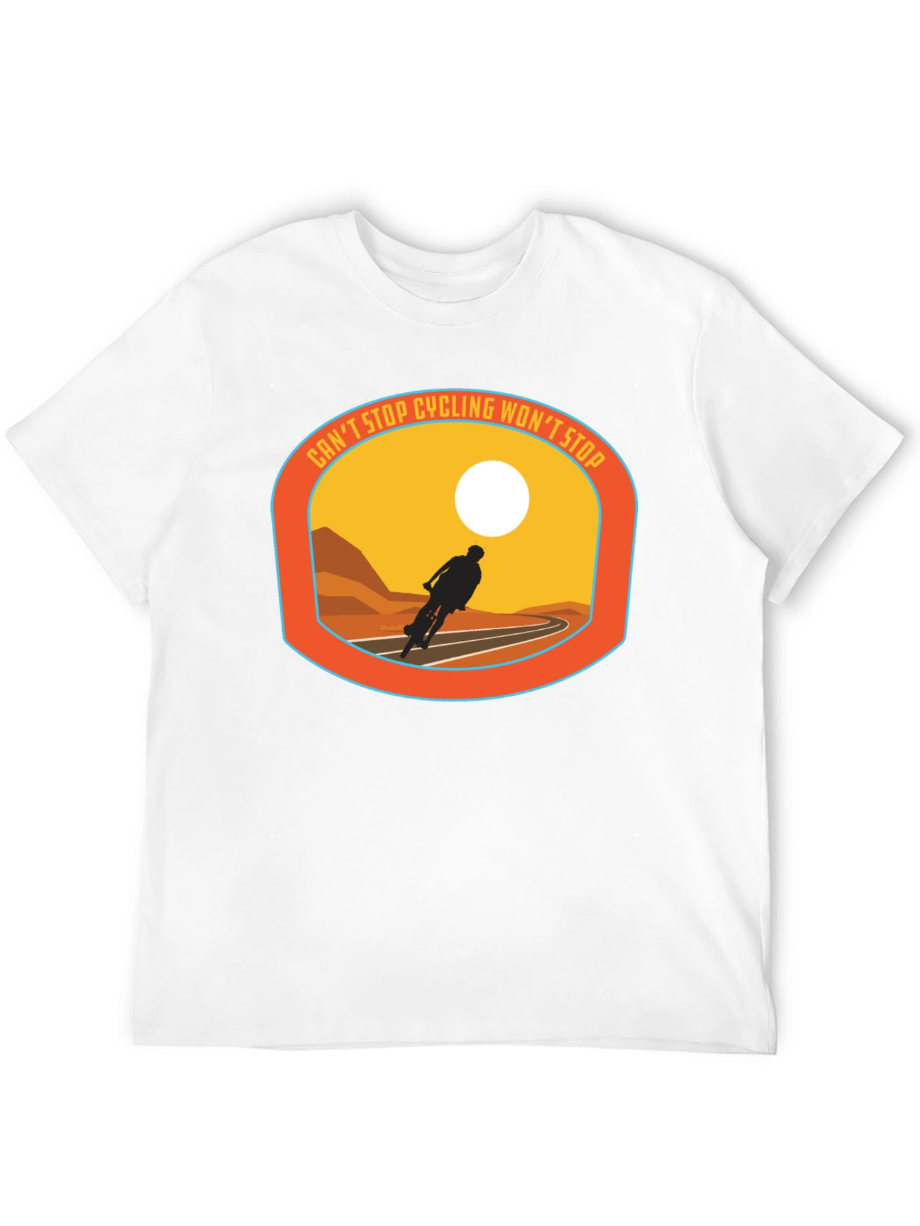 Cant Stop Cycling Graphic Tee