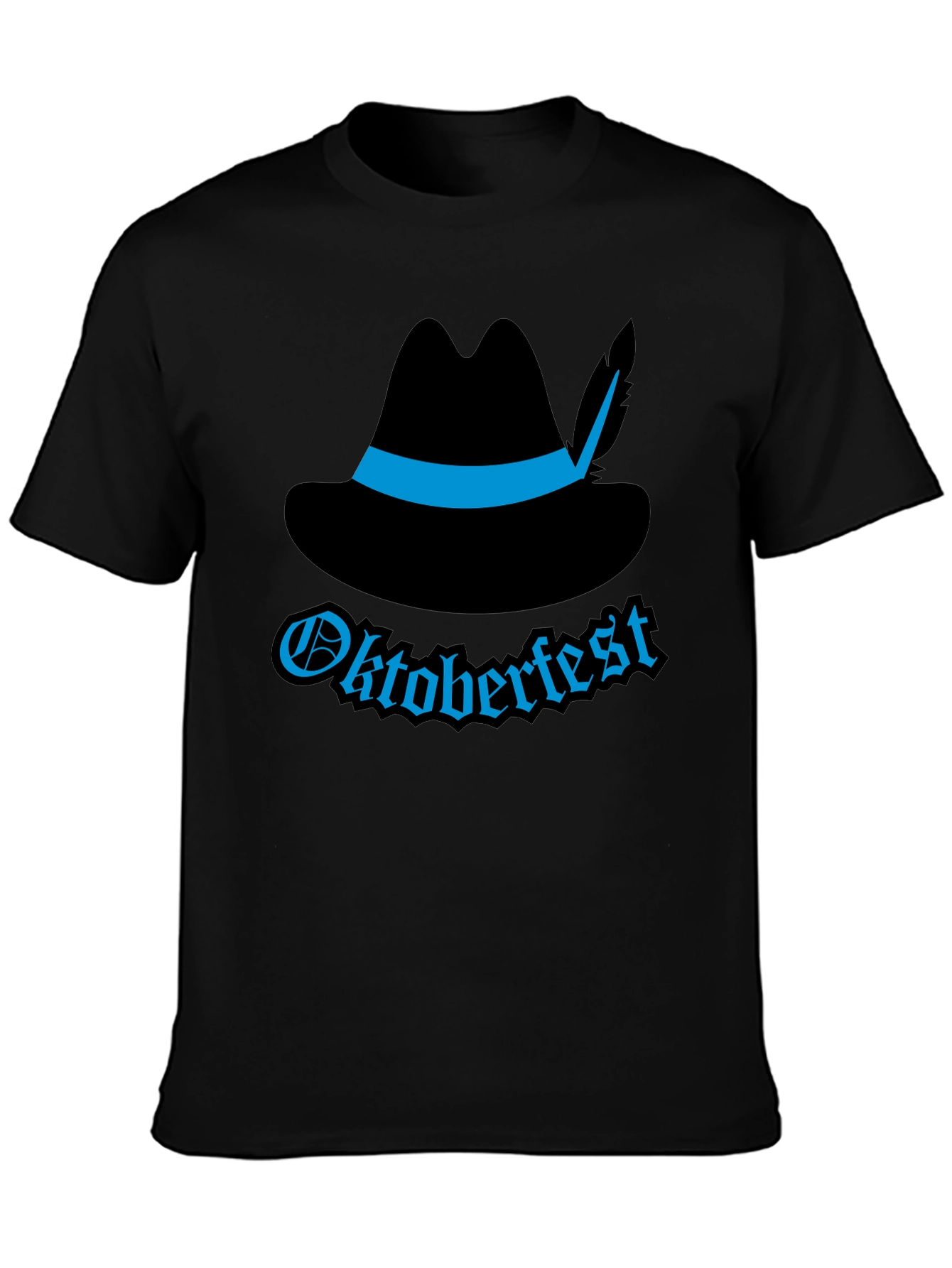 Oktoberfest Hat T-Shirt - Bavarian Celebration Tee