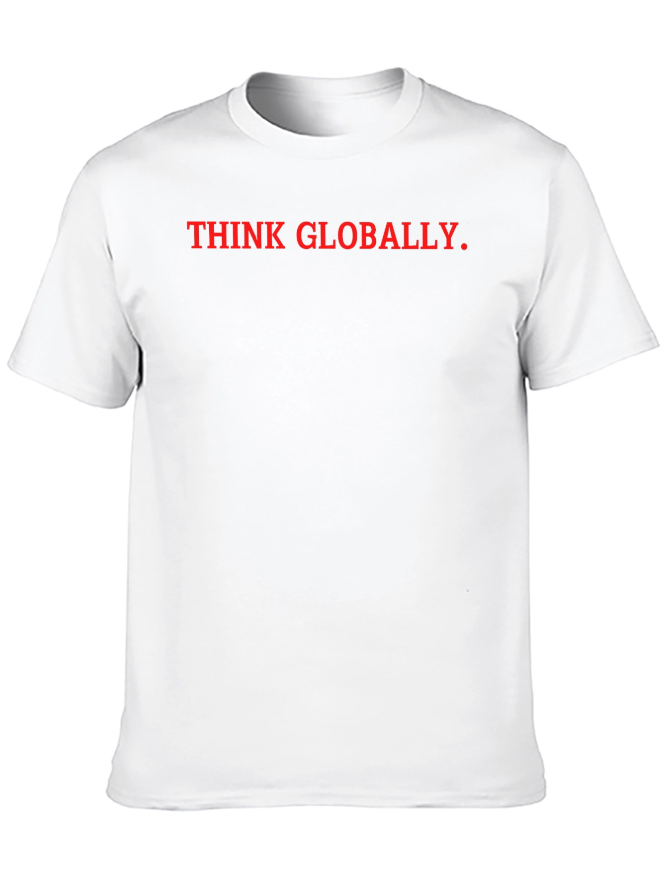 Think Globally T-Shirt - Black