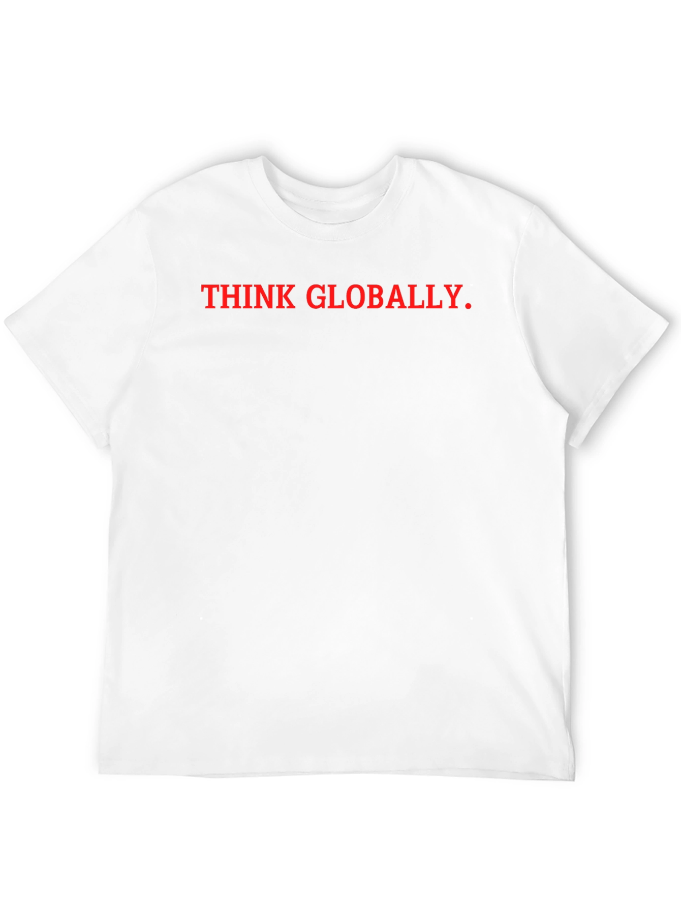 Think Globally T-Shirt - Black