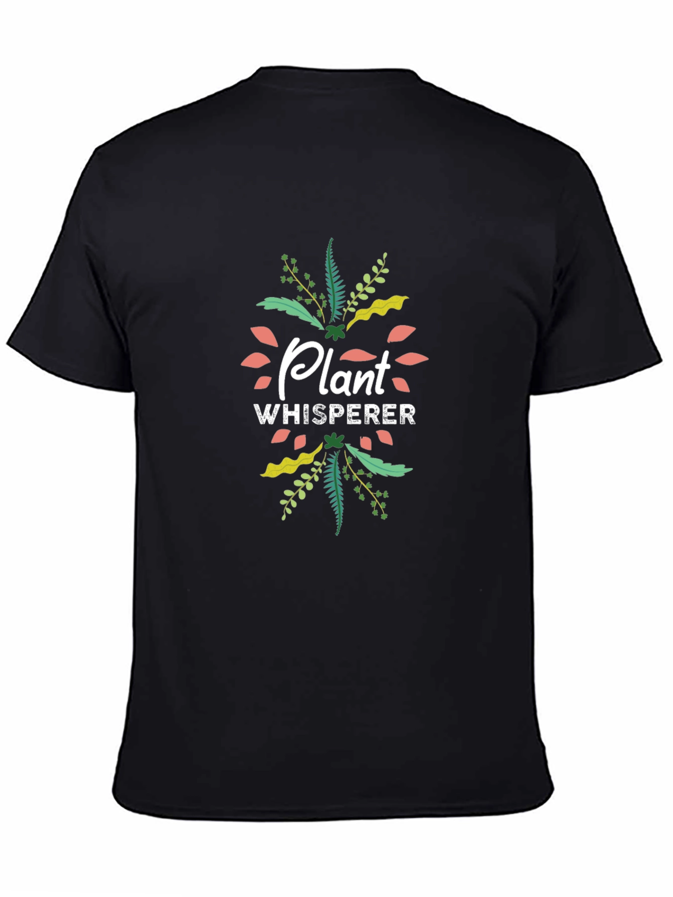 Plant Whisperer Graphic Tee - Black