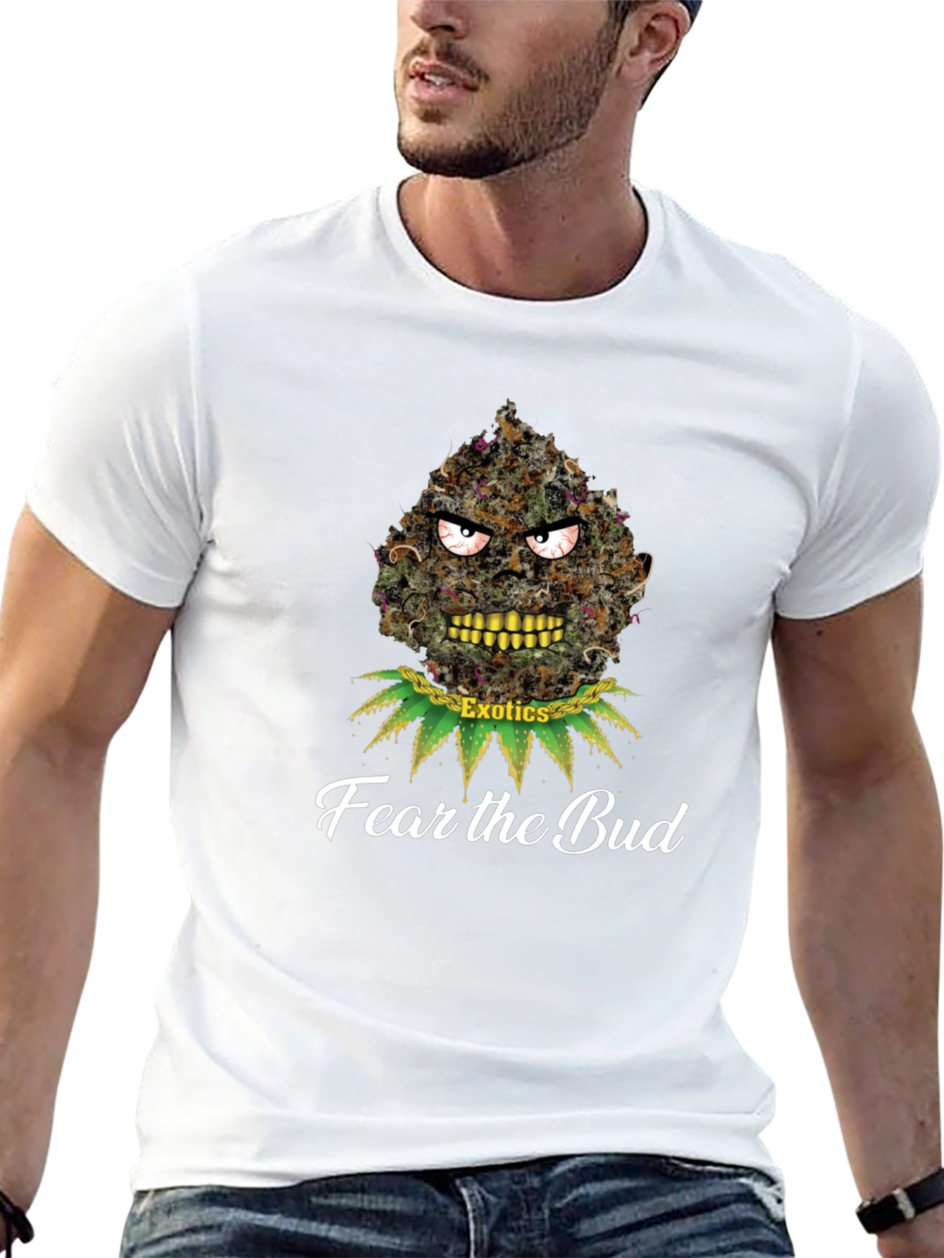 Fear the Bud Graphic T-Shirt