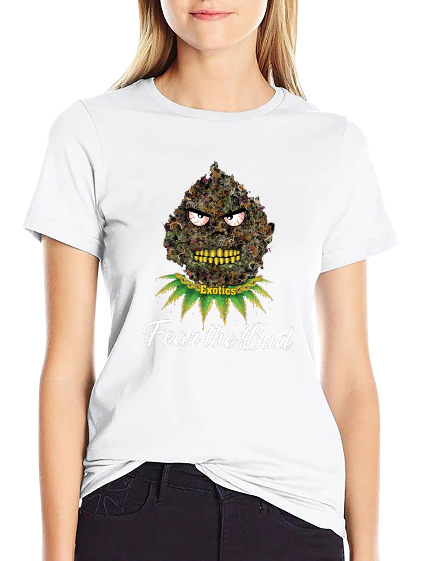 Fear the Bud Graphic T-Shirt