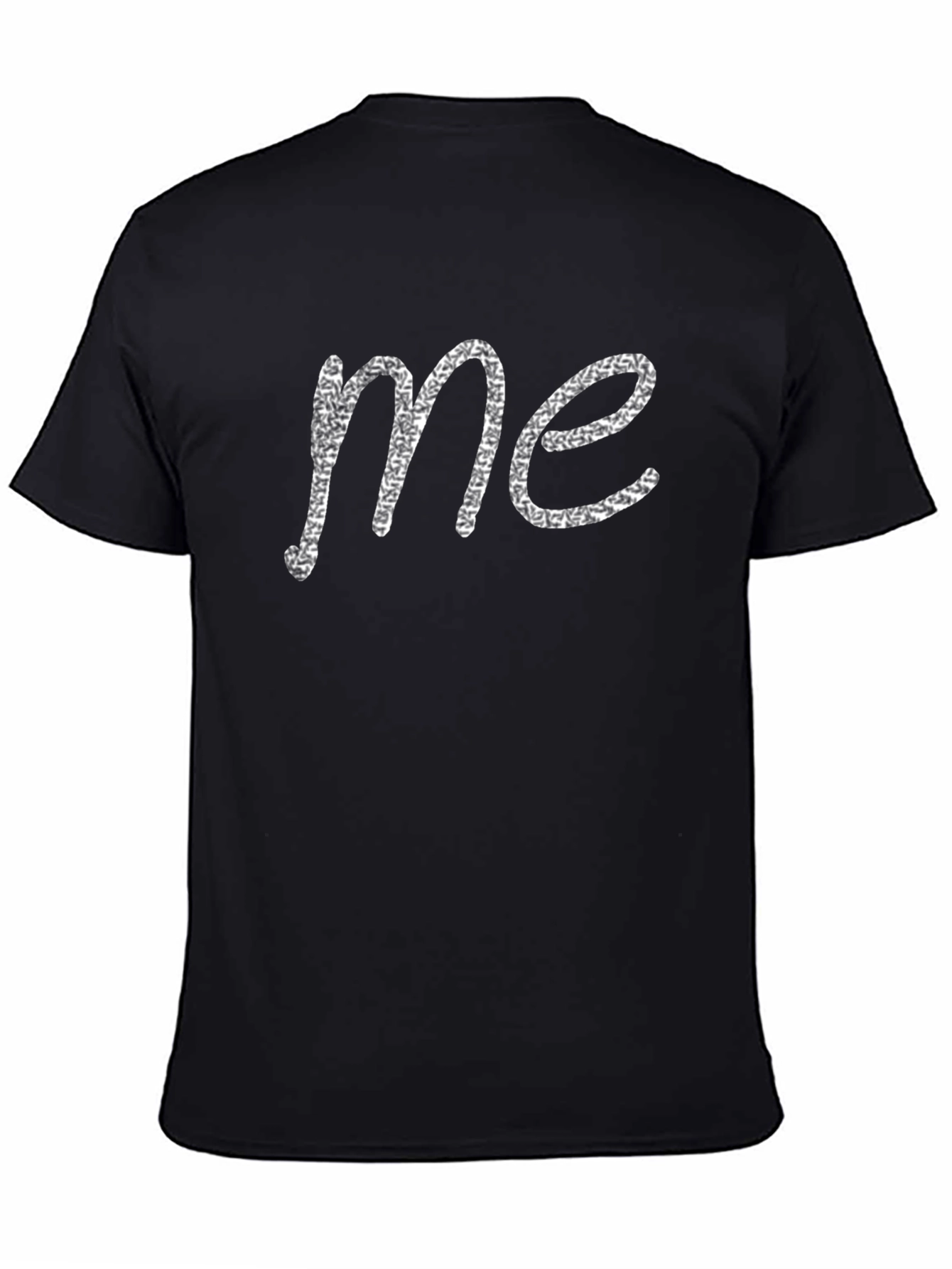 Stylish Me Graphic Print Black Cotton T-Shirt