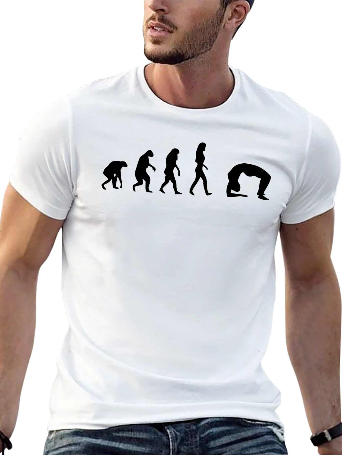 Evolution Yoga Black T-Shirt