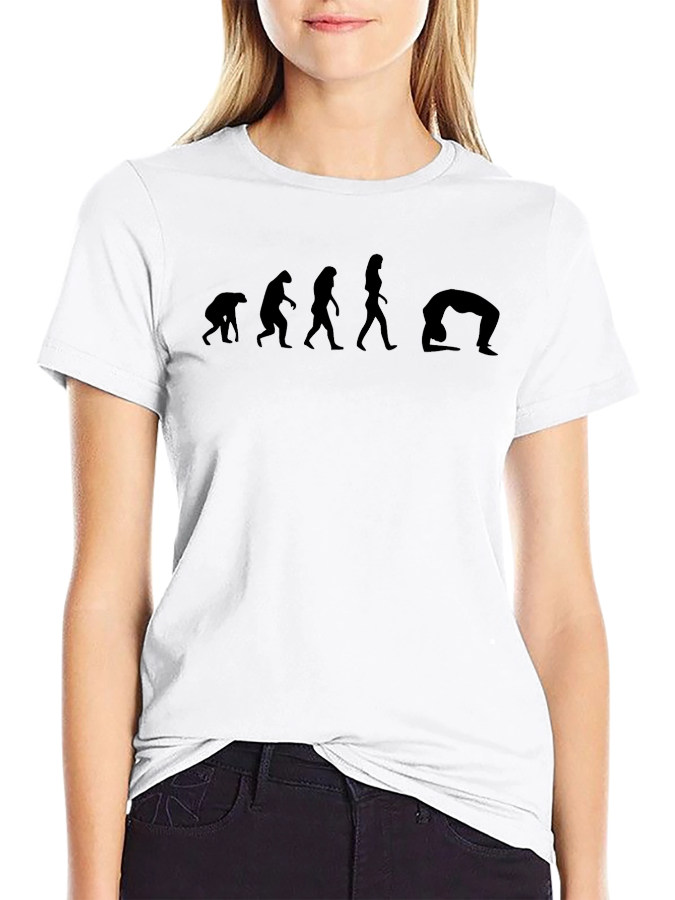 Evolution Yoga Black T-Shirt