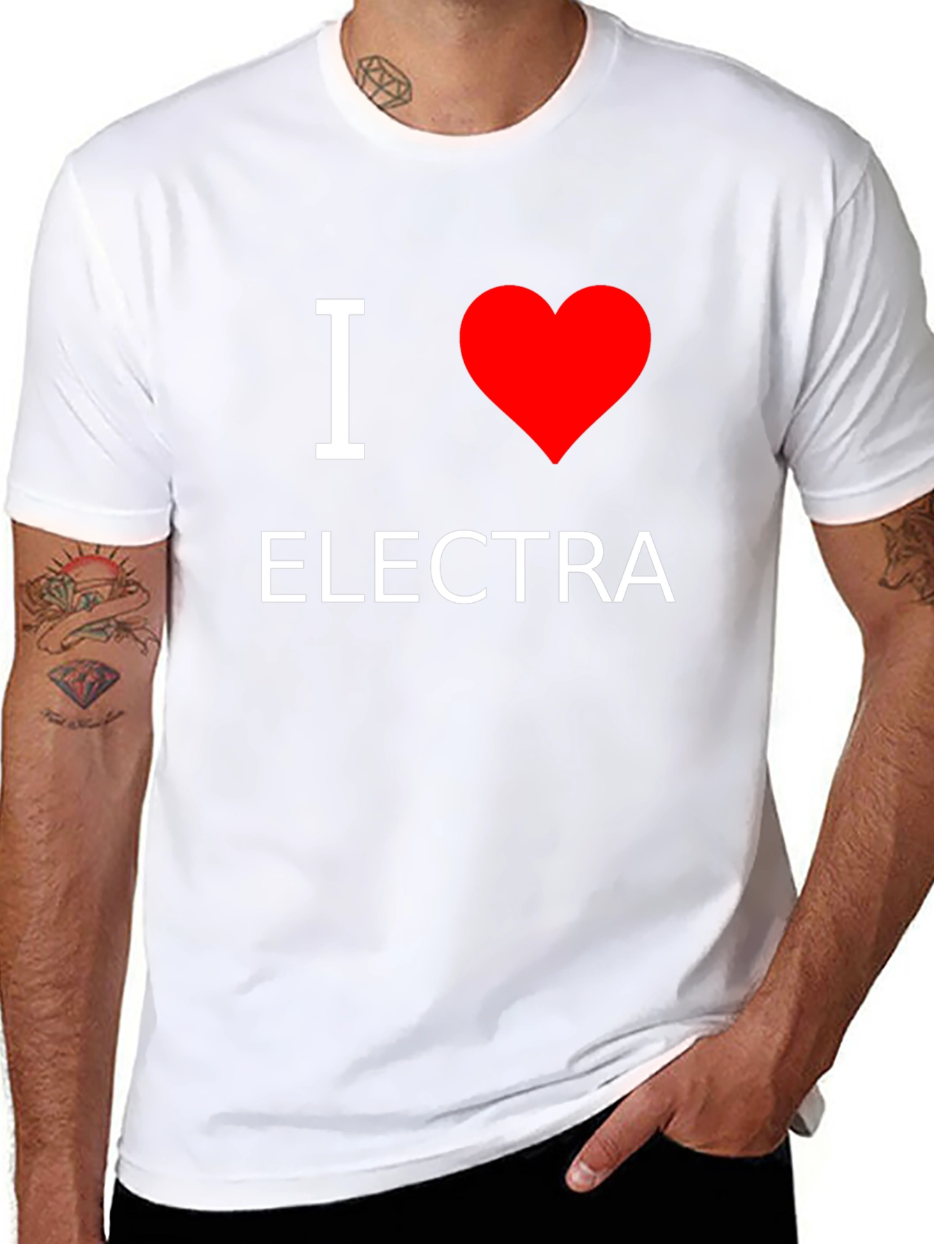 I Heart Electra T-Shirt - Bold Statement Tee