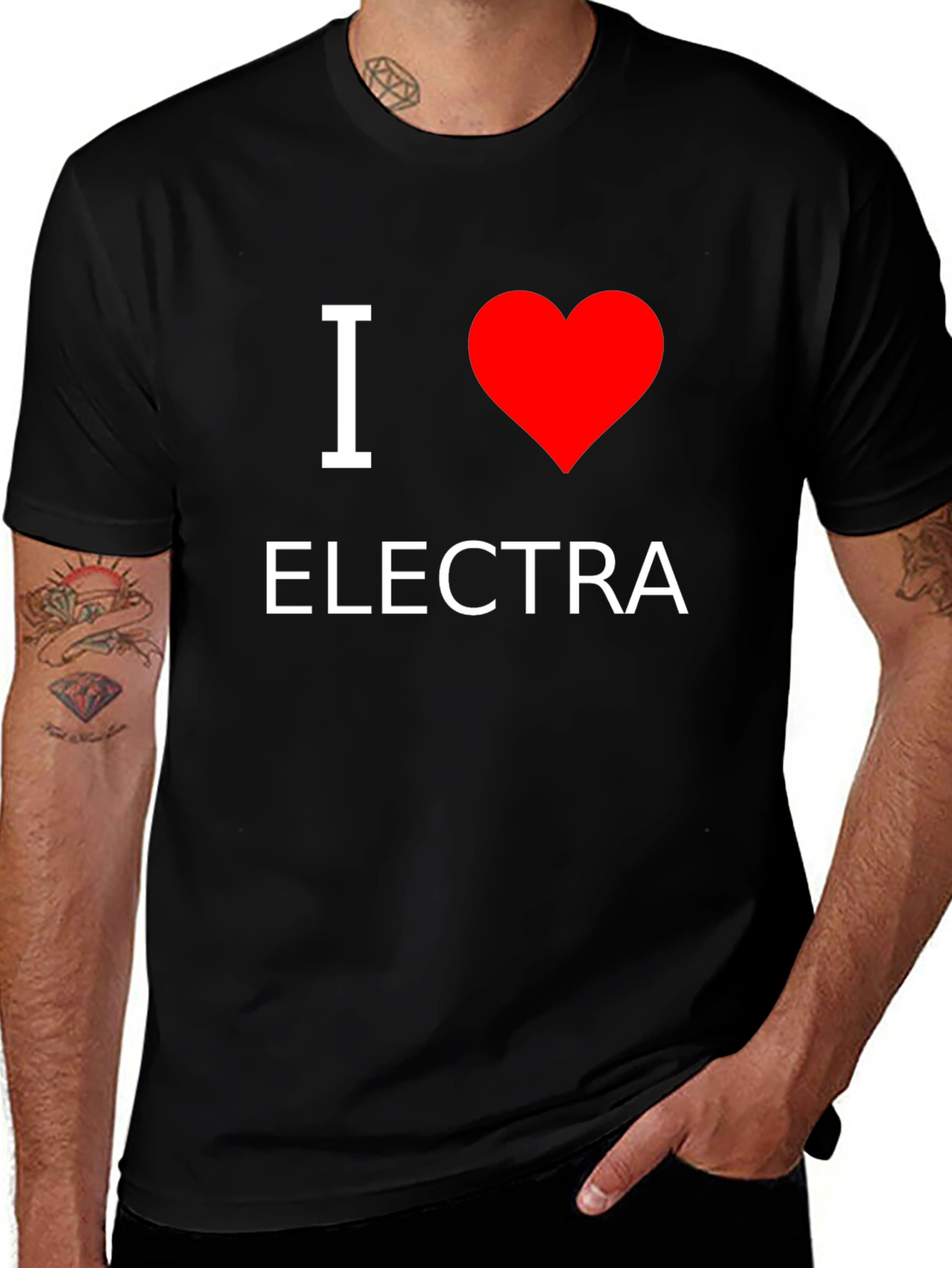 I Heart Electra T-Shirt - Bold Statement Tee