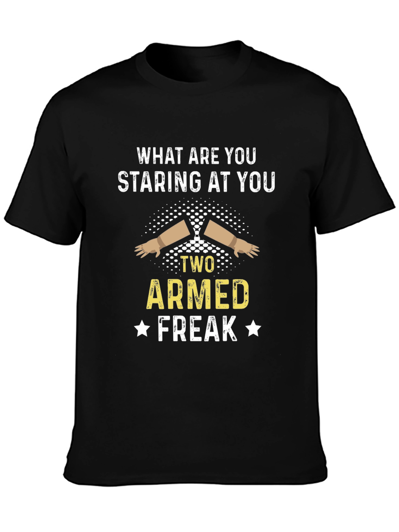 Two Armed Freak Graphic T-Shirt