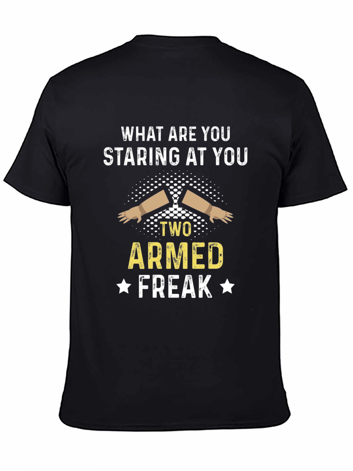 Two Armed Freak Graphic T-Shirt
