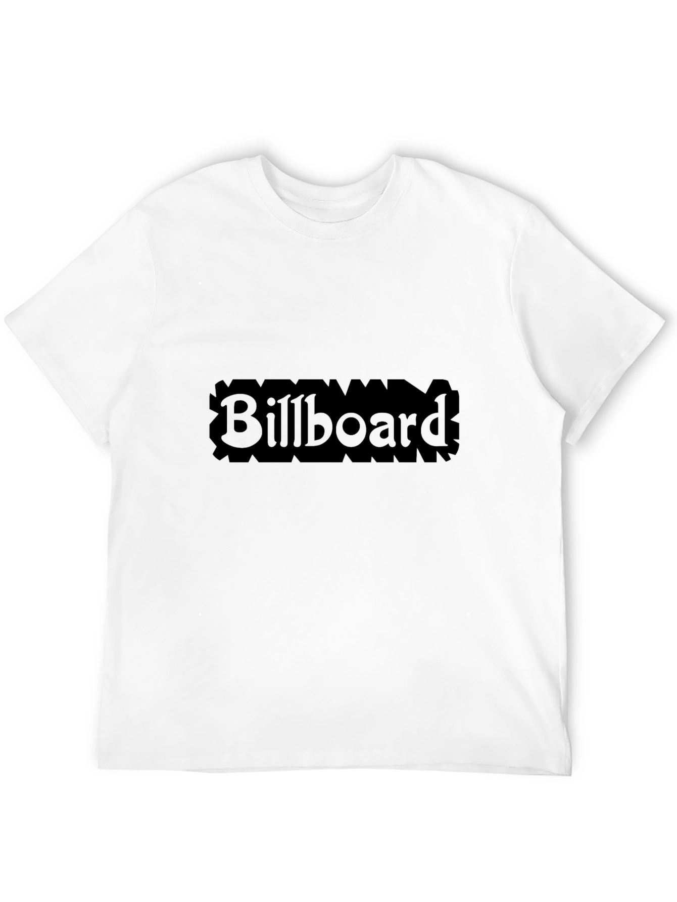 Billboard Graphic T-Shirt - Black