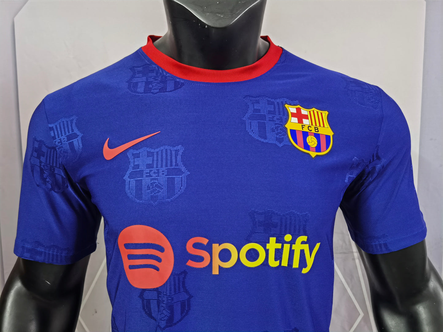 Barcelona Blue Special Edition Custom Edition Soccer Jersey