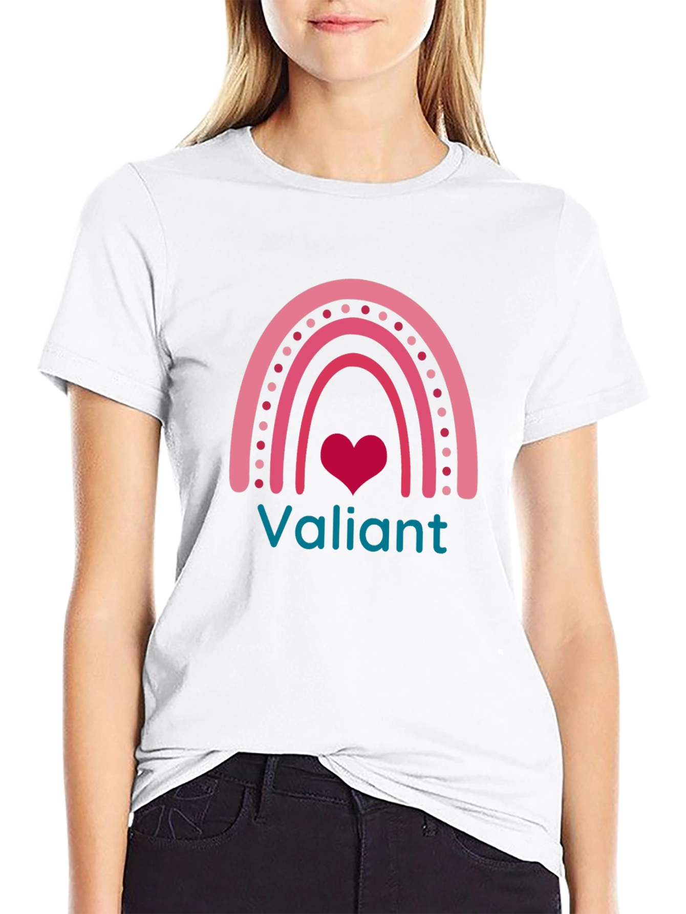 Valiant Rainbow Heart T-Shirt