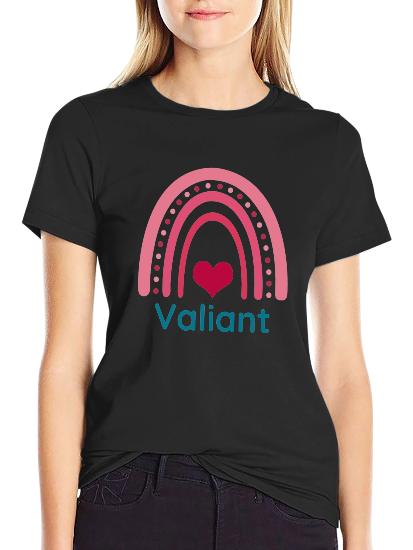 Valiant Rainbow Heart T-Shirt