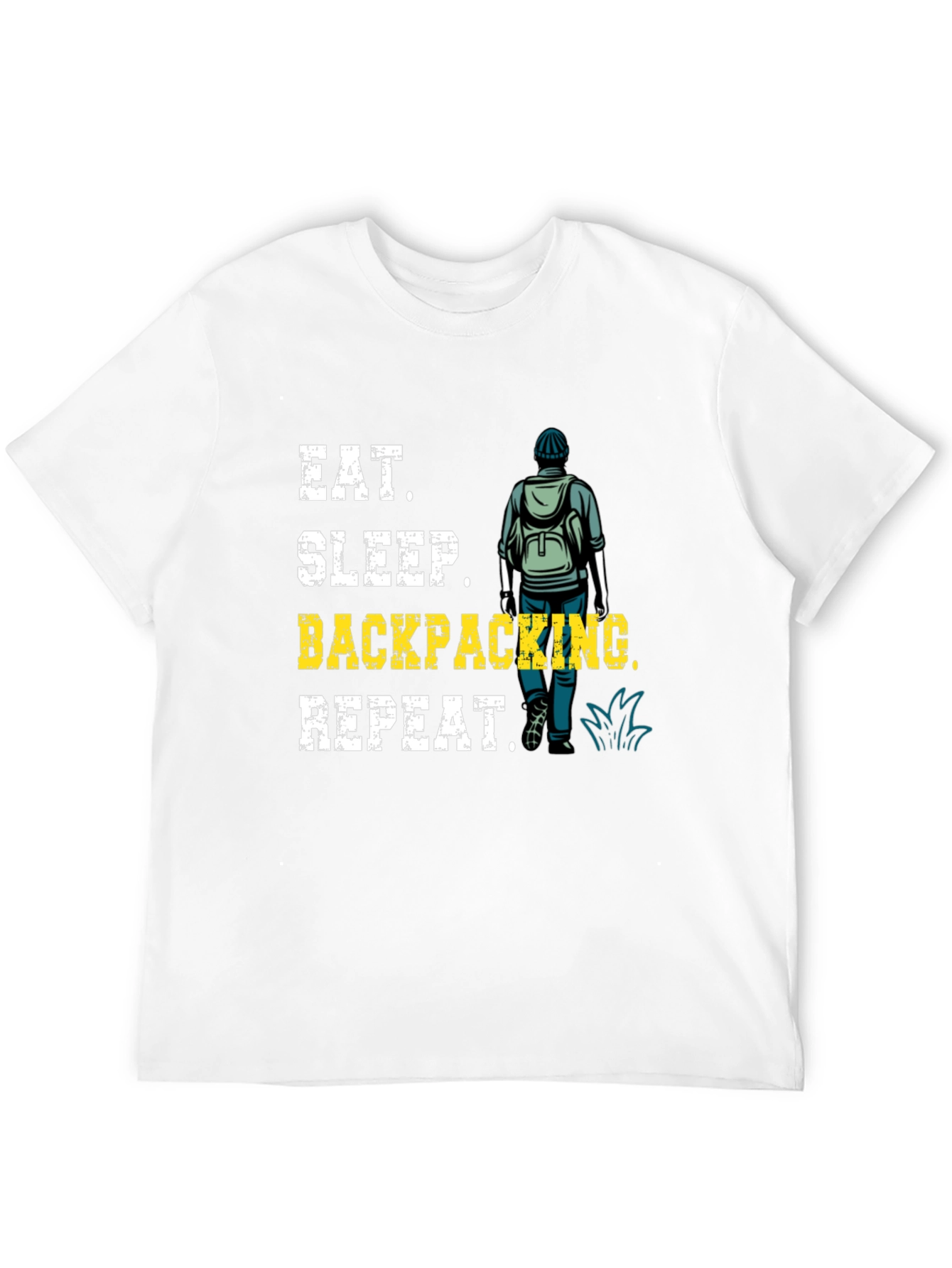 Eat Sleep Backpacking Repeat T-Shirt