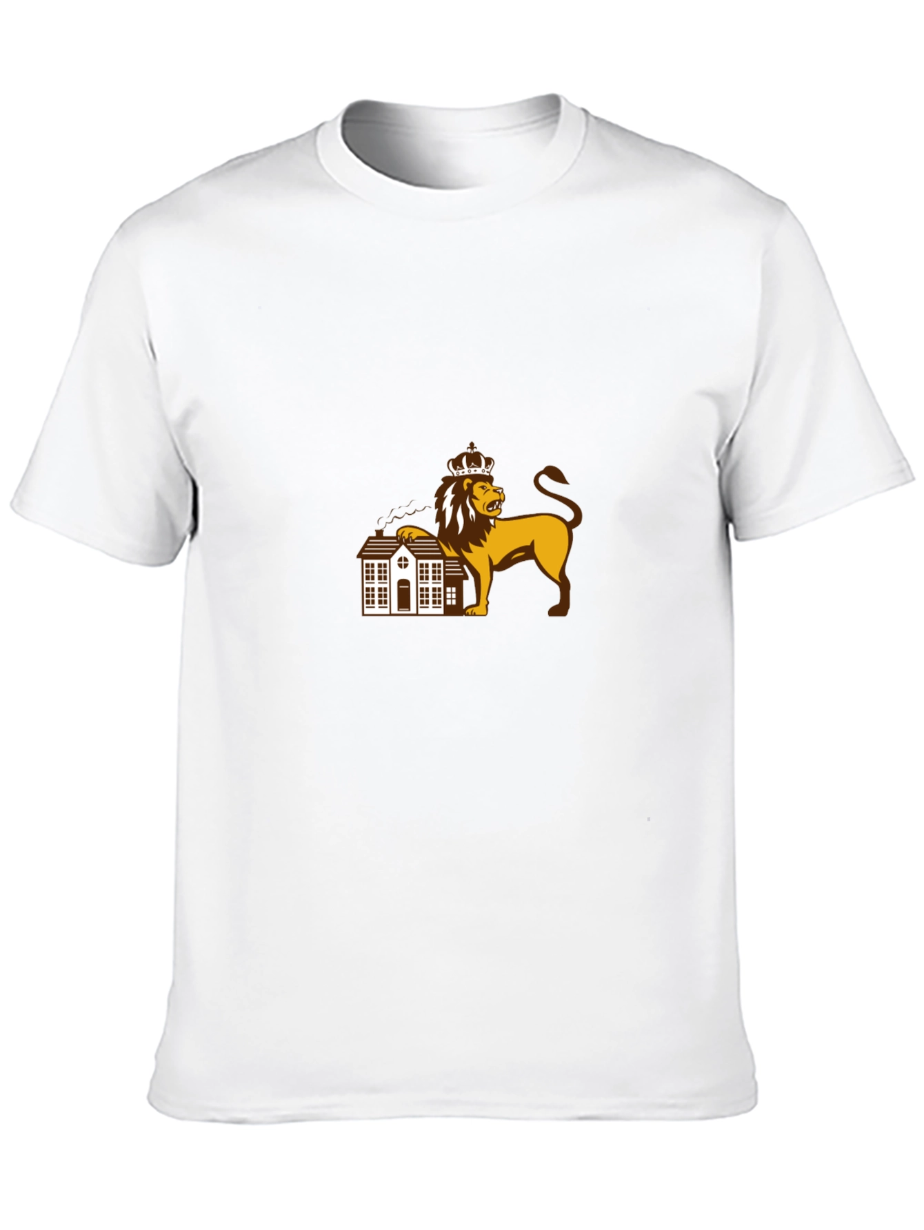Lion House Graphic Tee - Royal Crest T-Shirt