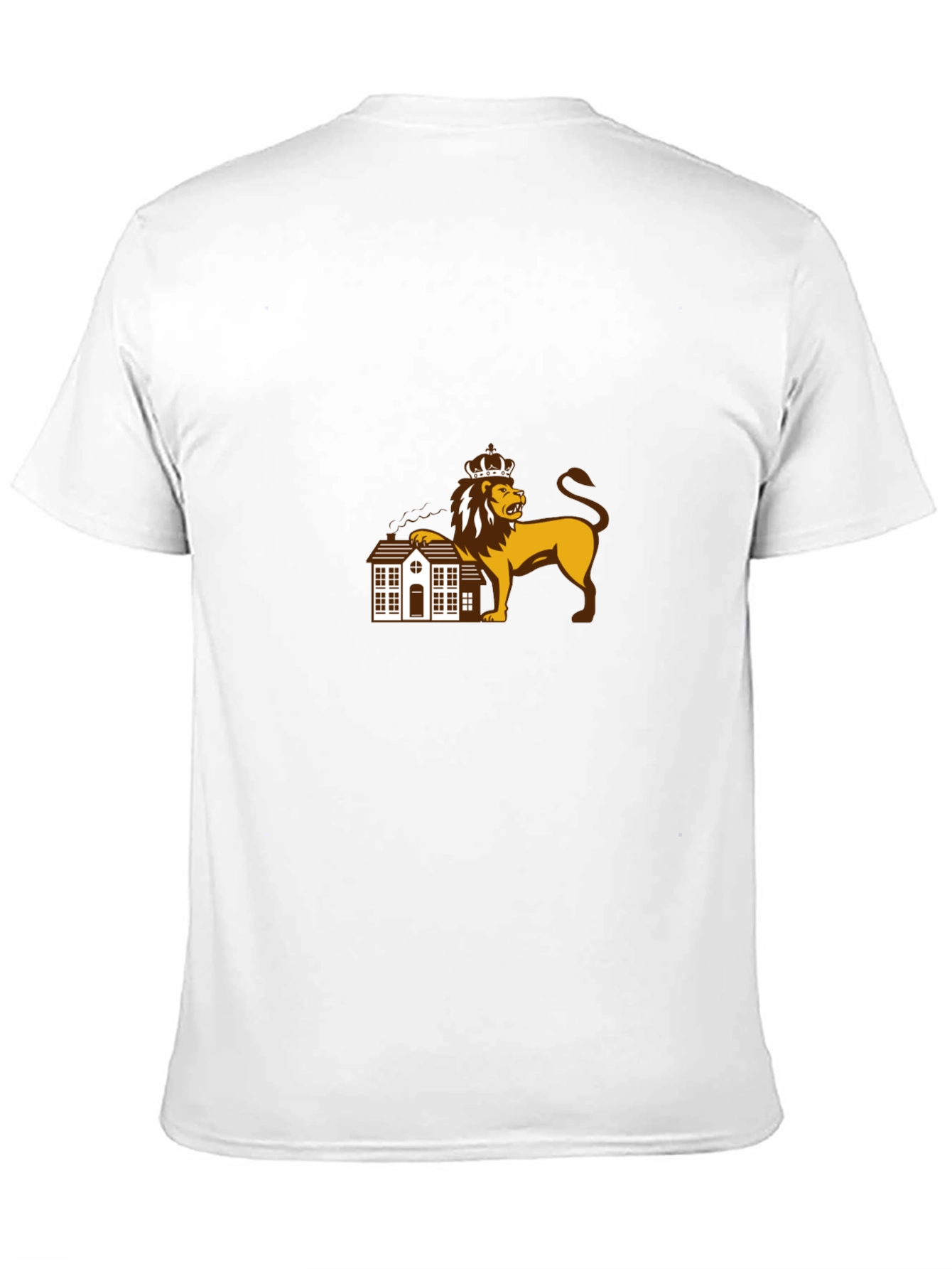 Lion House Graphic Tee - Royal Crest T-Shirt