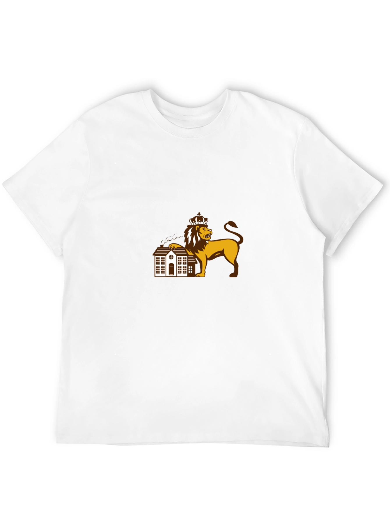 Lion House Graphic Tee - Royal Crest T-Shirt
