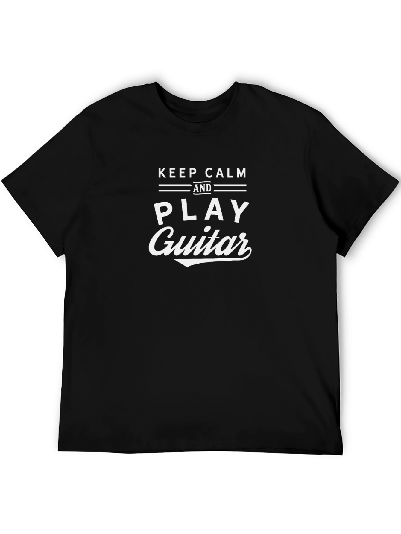 Keep Calm and Play Guitar - Graphic T-Shirt