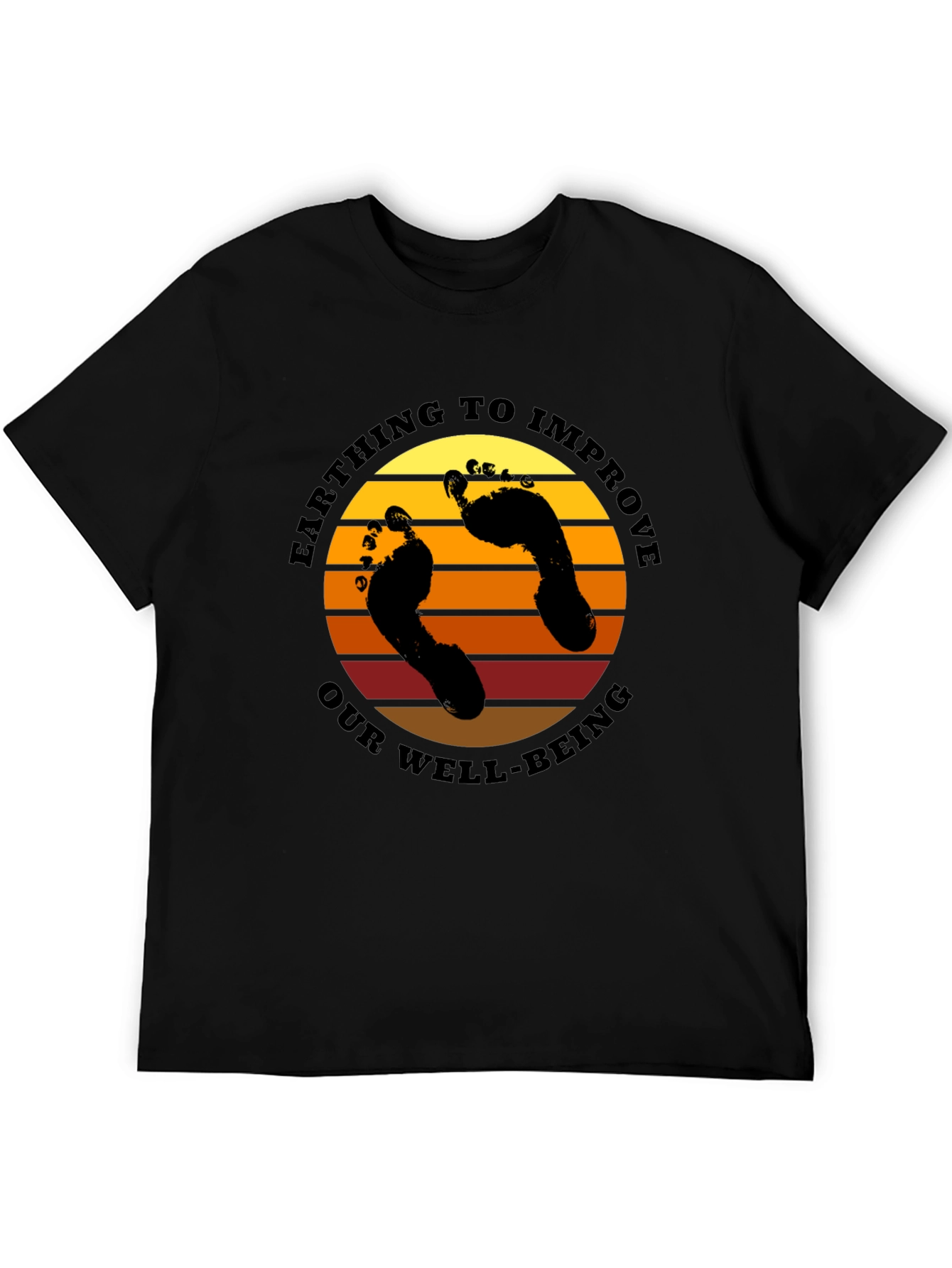 Earthing to Improve Well-Being T-Shirt