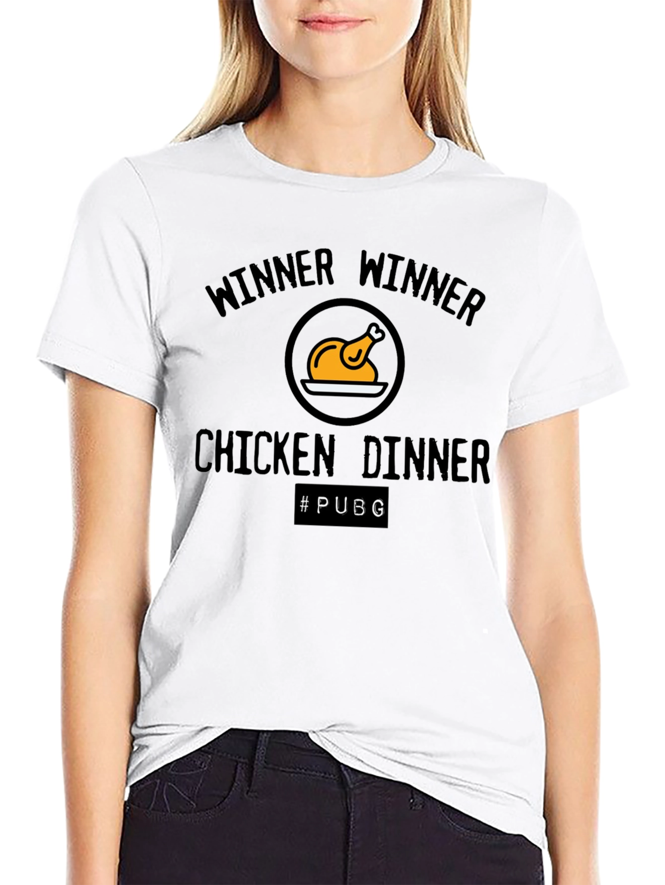 Winner Winner Chicken Dinner PUBG Graphic Tee
