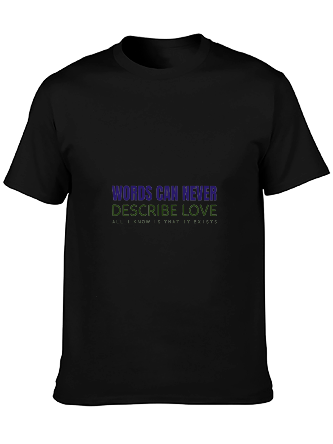 Words Can Never Describe Love Graphic T-Shirt