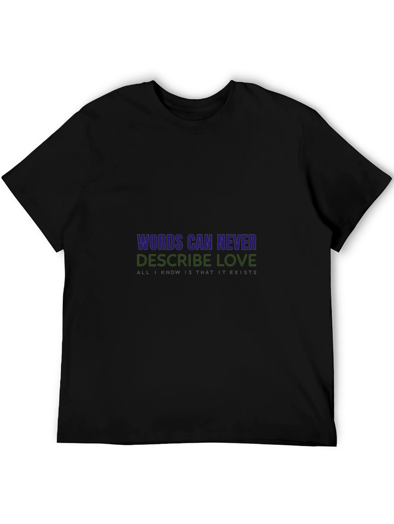Words Can Never Describe Love Graphic T-Shirt