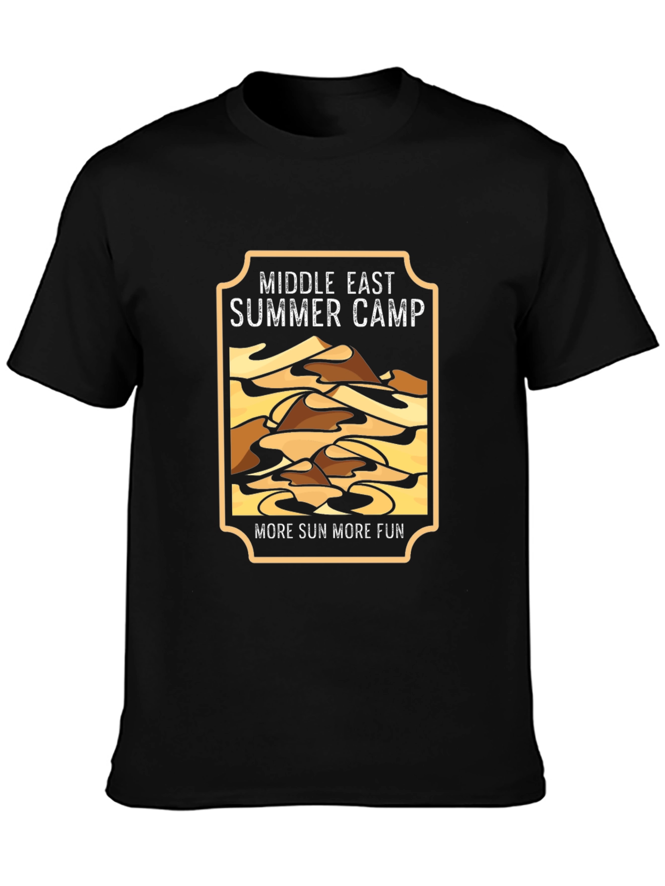 Middle East Summer Camp T-Shirt - Black