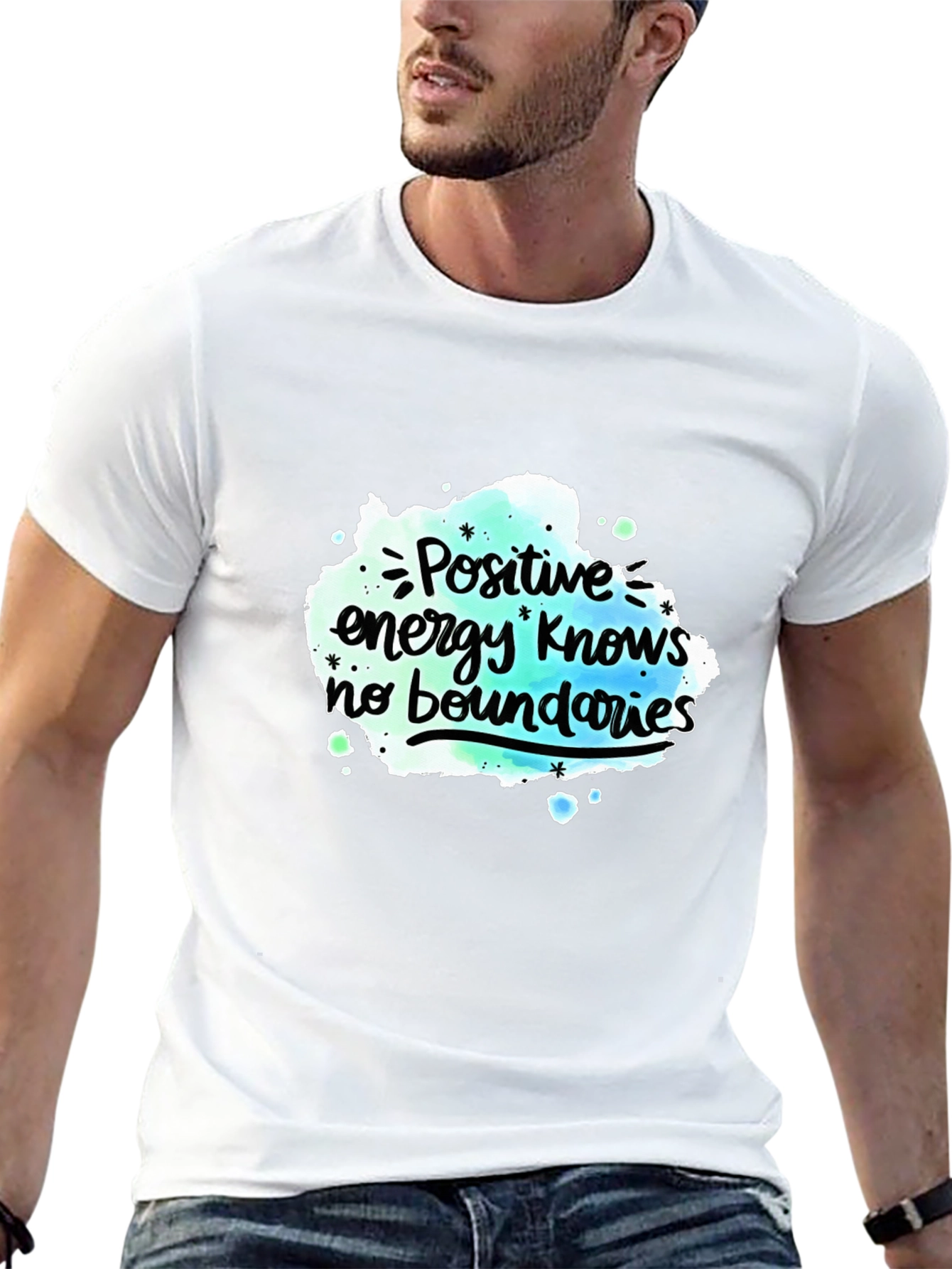 Positive Energy Tee - Inspirational Graphic T-Shirt