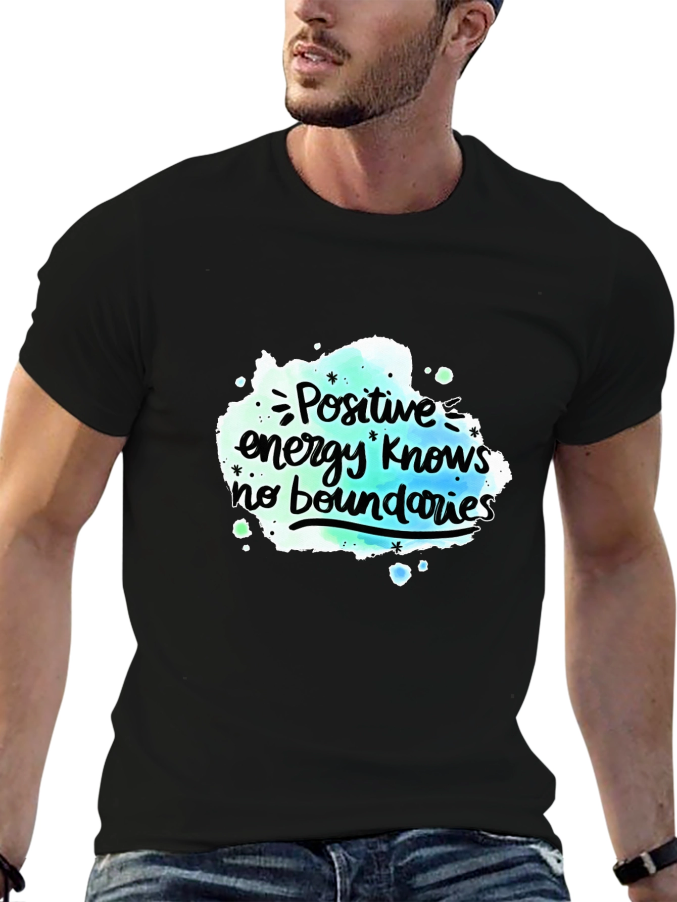 Positive Energy Tee - Inspirational Graphic T-Shirt