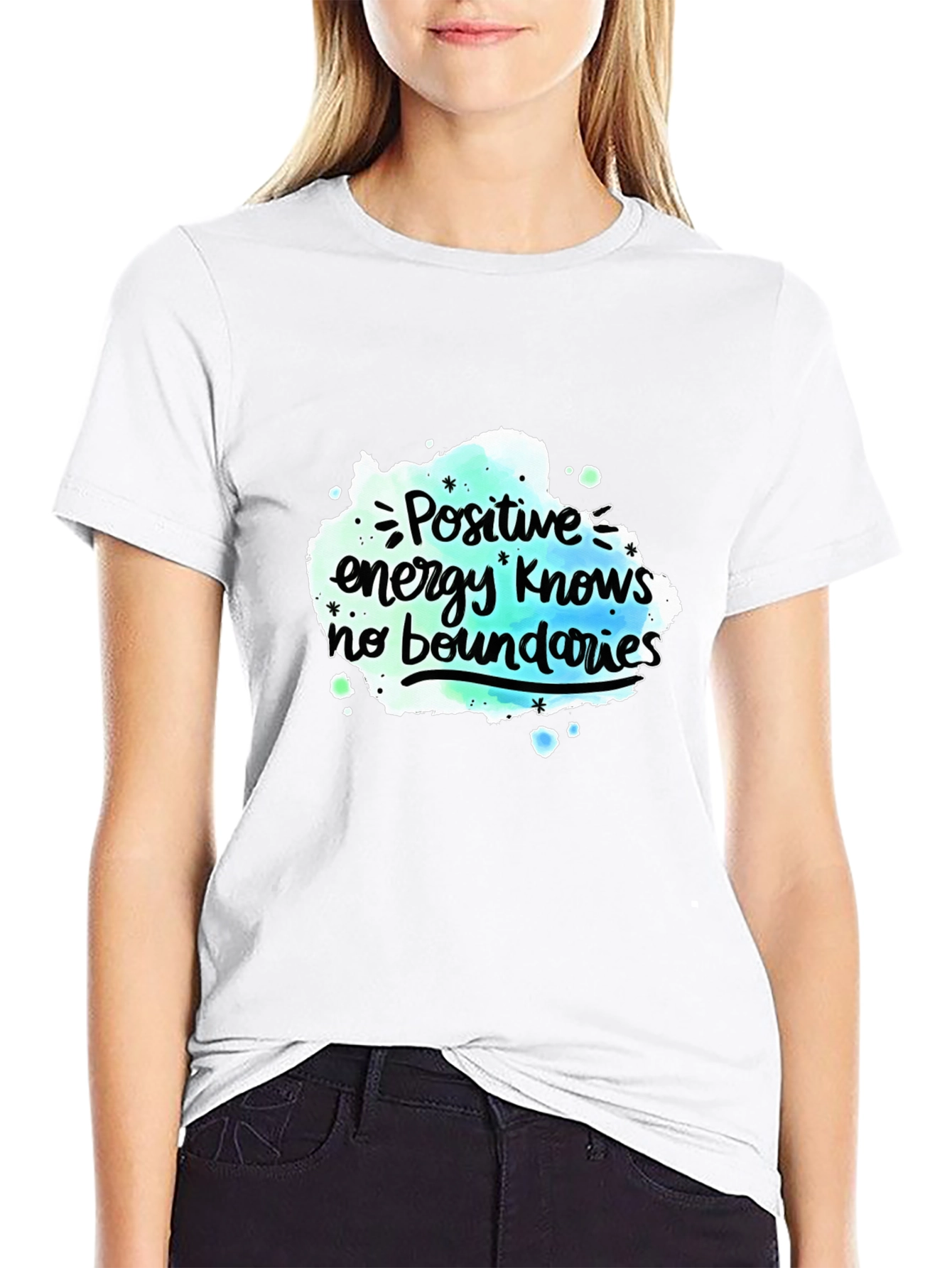 Positive Energy Tee - Inspirational Graphic T-Shirt