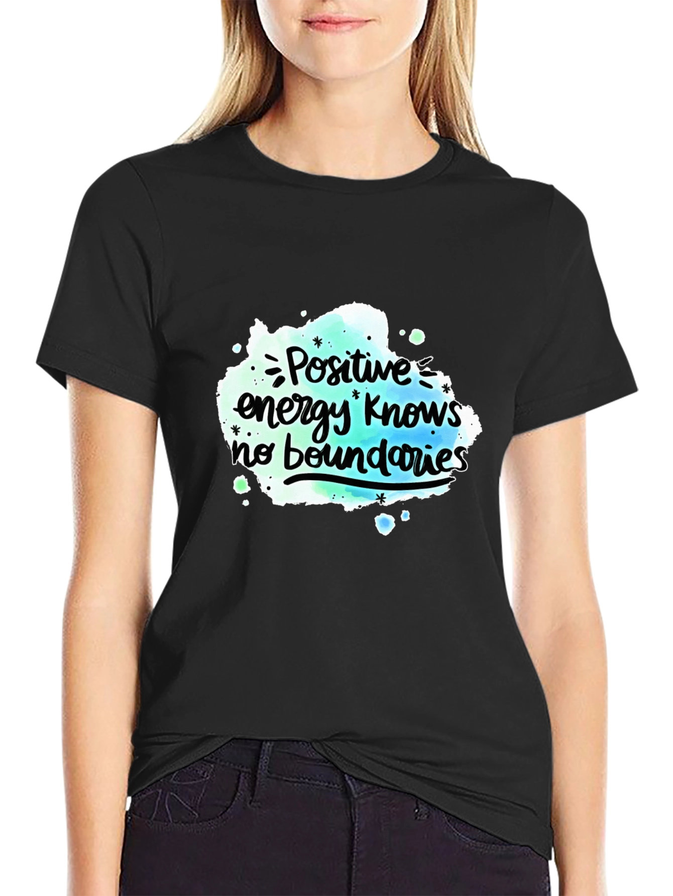 Positive Energy Tee - Inspirational Graphic T-Shirt