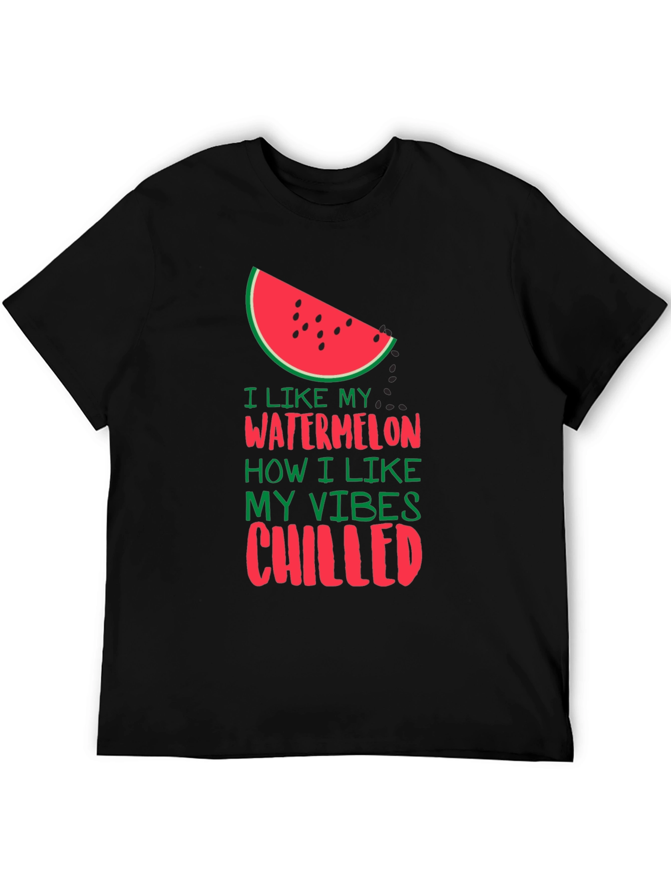 Watermelon Vibes Graphic T-Shirt
